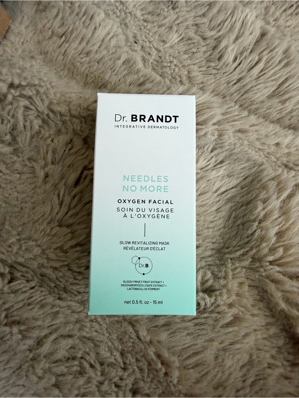 Dr. Brandt Needles No More Oxygen Facial Glow Revitalizing Mask